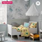 IKEA SUNDVIK produljivi krevet s madracom i