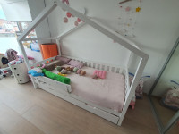 Krevet dim 90x200cm sa dodatnim ležajem na izvlačenje