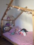 Montessori krevetić - kućica