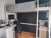 Povišeni krevet i radni stol - IKEA Vitval