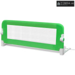 Sigurnosna ograda za dječji krevetić 102 x 42 cm zelena - Zelena 102 x