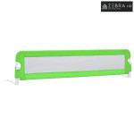 Sigurnosna ogradica za dječji krevet zelena 180x42 cm poliester - Zele