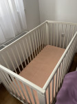 Ikea dječji krevetić povremeno korišten