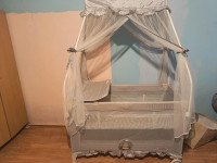 Krevetić (putni) za bebe sa baldehinom