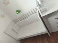 Krevetić SUNDVIK + madrac SKÖNAST, 50€