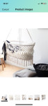 Viseća kolijevka / boho krevetić za bebe Here&There
