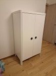 Djecji bijeli ormar 80x139 (Ikea Busunge)