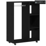 Ormar crni hrast 80x40x110 cm Inženirsko drvo - Crni hrast