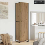 Ormar s pohranom 2 pcs Umjetnička hrastovina 50 x 50 x 200 cm