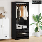 Ormarić Crni hrast 80 x 50 x 200 cm Konstruirano drvo