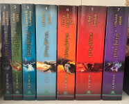 Harry Potter komplet knjiga 1.izdanje; meki uvez