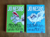 Prva dva nastavka dječjeg serijala Doktor Proktor - Jo Nesbø