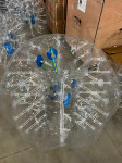 ZORB Lopte 1.5m 2 komada + pumpa, korišteno