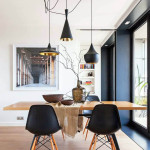 ╱ AKCIJA ╱ Moderne lampe — BLACK / WHITE