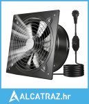 30,5 cm ispušni ventilator, 1558 CFM zidni ventilator velike brzine s