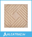 3D zidne ploče, pakiranje od 12 komada, 19,7 x 19,7 inča, PVC moderne