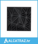 3D zidne ploče, pakiranje od 33 komada, 11,81 x 11,81 inča, PVC modern