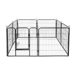 8-dijelna metalna modularna kućica za štence ili mačke 80x80cm