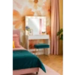 Chomik-Toaletni stolić s LED ogledalom i osvjetljenjem 80 x 40 x 140,5