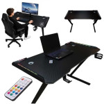 Ikonka KX2639 gaming stol 120 × 60 cm s RGB LED osvjetljenjem