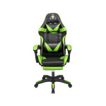 Kruger&Matz GX-150 gejmerska stolica – crna/zelen