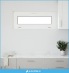 Prozor za podrum RISOR 100 x 40 cm PVC i staklo Bijela - NOVO