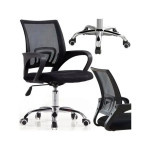 Retoo 0235 -Uredska Stolica s Mrežastim Naslonom – Ergonomska Okretna