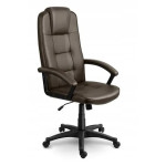 Sofotel 402C-DARK-BROWN ergonomska uredska stolica od eko kože – tamno
