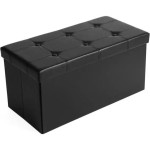 SONGMICS LSF105 sklopivi tabure / klupa s prostorom za pohranu