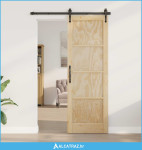 Unutarnja vrata Prirodna 73,5 x 211 cm Šperploča - NOVO