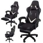 Verk Gaming Stolica s Izvlačivim Osloncem za Noge – Ergonomska, Nosivo