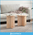 2 pcs 41.5 x 41.5 x 41 cm Čvrsta borova drva - NOVO