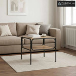 Bocni stol Hrast artisan 100 x 50 x 46 cm Konstruirano drvo - Hrast ar