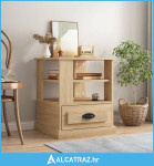 Bočni stolić boja hrasta sonome 50x50x60 cm konstruirano drvo - NOVO