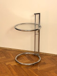 Eileen Gray stakleni kromirani stolic