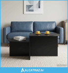 Kava Stol Crni hrast 100 x 50 x 40 cm Konstruirano drvo - NOVO