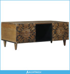 Kava Stol Smeđa 100 x 54 x 40 cm Čvrsto drvo manga - NOVO