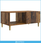 Kava Stol Staro drvo 90 x 50 x 40 cm Konstruirano drvo - NOVO