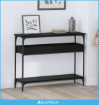 Konzolna stolica Crni hrast 100 x 29 x 75 cm Konstruirano drvo - NOVO