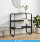 Konzolna stolica Crni hrast 80 x 41 x 75 cm Konstruirano drvo - NOVO