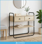 Konzolna stolica Hrast sonoma 100 x 40 x 75 cm - NOVO