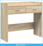 Konzolna stolica Hrast sonoma 90 x 35 x 80 cm Konstruirano drvo - NOVO