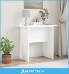 Konzolna stolica Visoki sjaj bijela 93 x 40 x 75 cm - NOVO