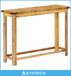 Konzolni stol 100 x 30 x 75 cm od masivnog drva manga - NOVO