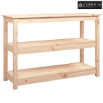 Konzolni stol 110 x 40 x 74 cm od masivne borovine - Prirodna 110 cm
