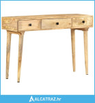 Konzolni stol 115 x 35 x 76 cm od masivnog drva manga - NOVO