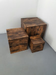 Pomćni Stolići 3 komada - novo