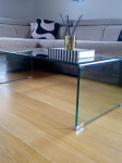 Prozirni stolić (stakleni,moderni)