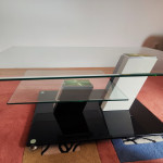 Stakleni stolic za dnevni boravak