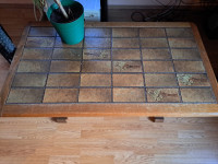 Stolić za dnevni, masivno drvo 132x76 cm